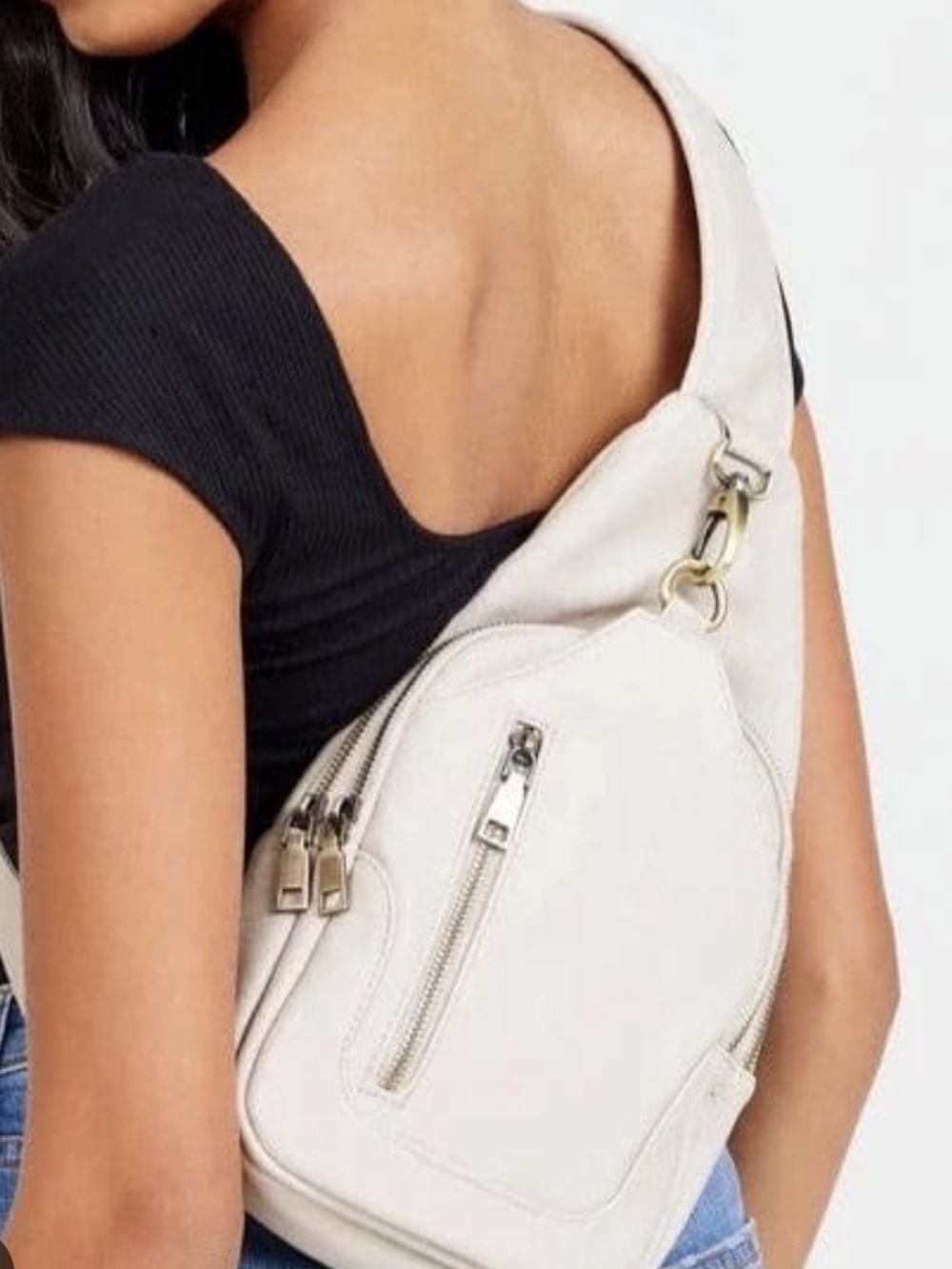 Antik Kraft Faux Leather Sling Bag  Backpack